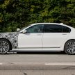 BMW 7 Series 小改款在即，欧洲实车测试谍照曝光。