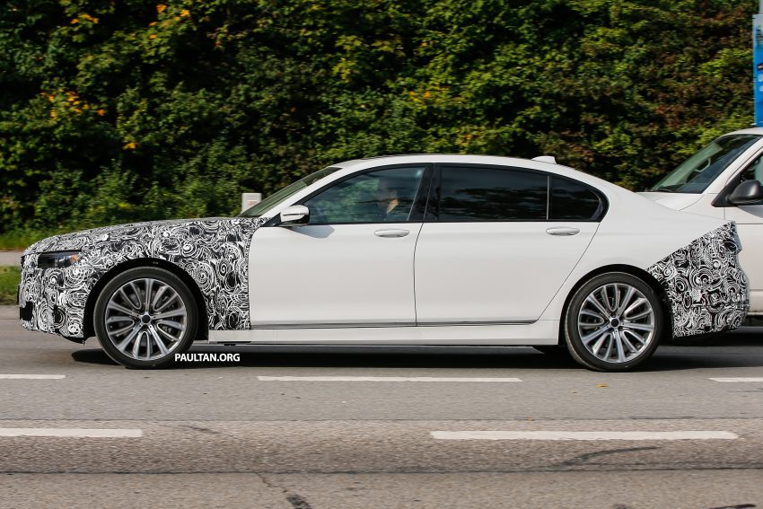 BMW 7 Series 小改款在即，欧洲实车测试谍照曝光。 43817