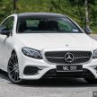 Mercedes-Benz E-Class Coupe 与 Cabriolet 加入Hybrid等级，新四缸涡轮引擎，299hp马力输出，48V混动系统。