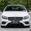 Mercedes-Benz E-Class Coupe 与 Cabriolet 加入Hybrid等级，新四缸涡轮引擎，299hp马力输出，48V混动系统。