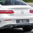 Mercedes-Benz E-Class Coupe 与 Cabriolet 加入Hybrid等级，新四缸涡轮引擎，299hp马力输出，48V混动系统。