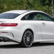 Mercedes-Benz E-Class Coupe 与 Cabriolet 加入Hybrid等级，新四缸涡轮引擎，299hp马力输出，48V混动系统。