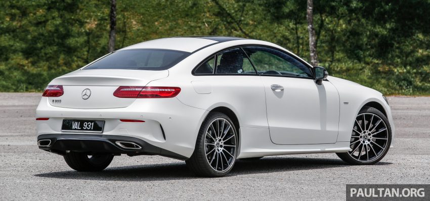 Mercedes-Benz E-Class Coupe 与 Cabriolet 加入Hybrid等级，新四缸涡轮引擎，299hp马力输出，48V混动系统。 46663