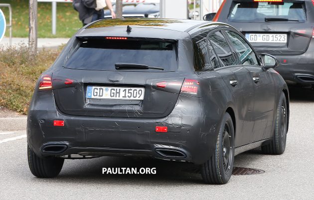 谍照:2018 Mercedes-Benz A-Class 上路测试再被捕获!