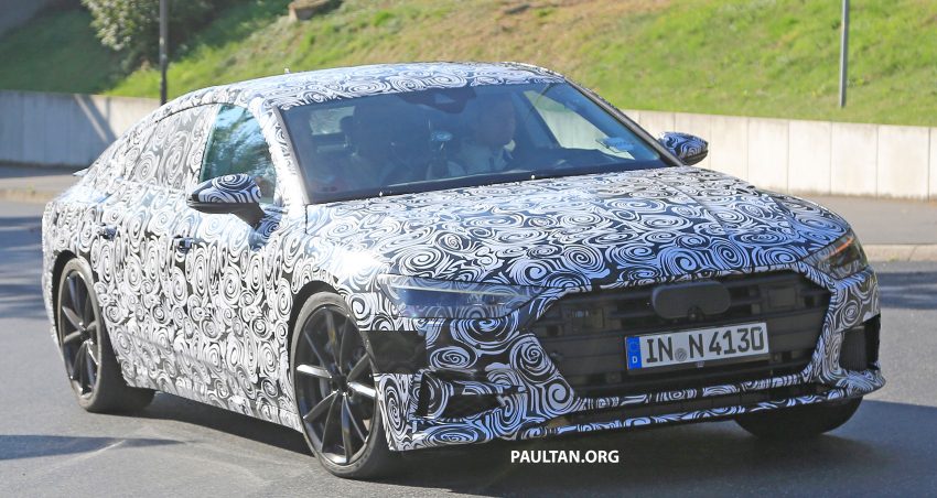 新一代 2018 Audi A7 Sportback 小比例模型图像曝光！ 43976