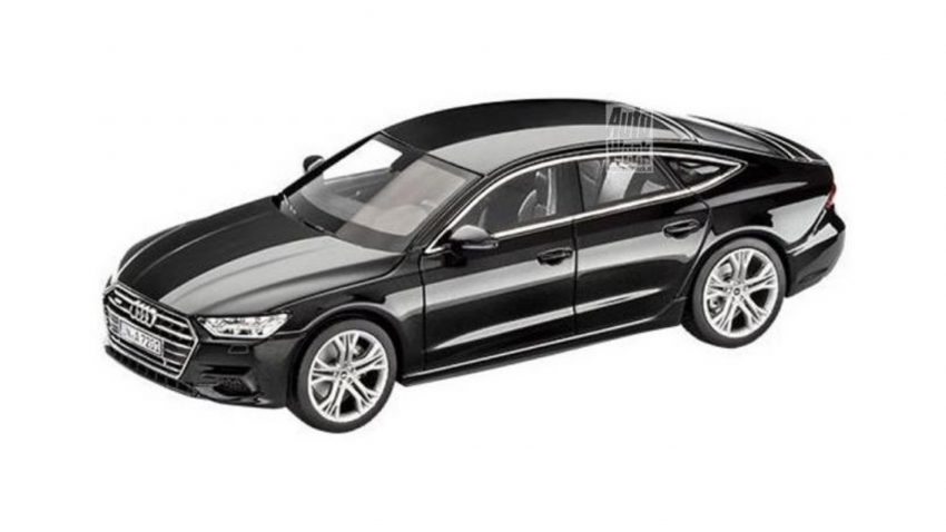新一代 2018 Audi A7 Sportback 小比例模型图像曝光！ 43983