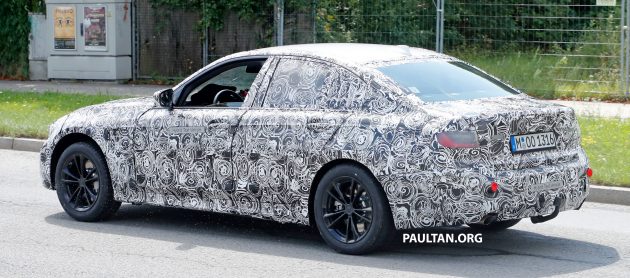 下一代 BMW 3系列谍照曝光，看似犹如缩小版的5系列！