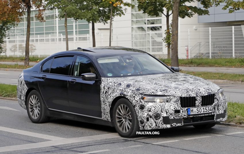 BMW 7 Series 小改款在即，欧洲实车测试谍照曝光。 43822