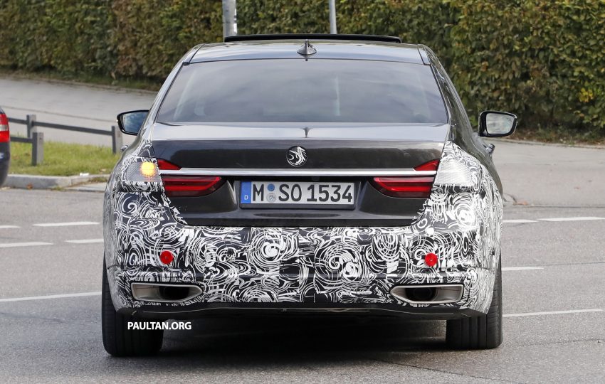 BMW 7 Series 小改款在即，欧洲实车测试谍照曝光。 43831