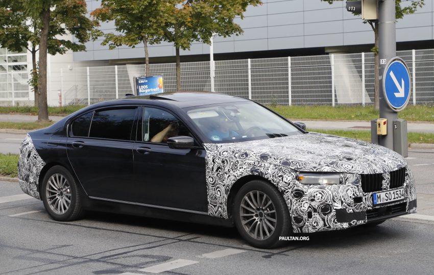 BMW 7 Series 小改款在即，欧洲实车测试谍照曝光。 43824