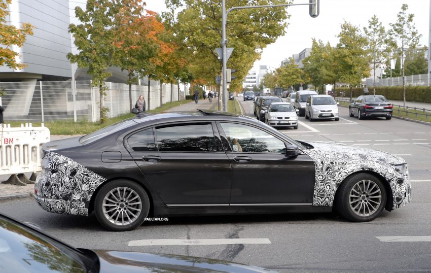 BMW 7 Series 小改款在即，欧洲实车测试谍照曝光。 43826