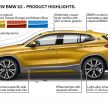 跨界SUV, F39 BMW X2 官图发布, 全新 M Sport X 套件！