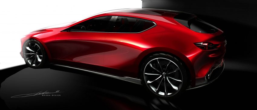 东京车展：Mazda Kai Concept，下一代 Mazda 3 雏形？ 46219