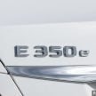 油电阵容再扩军，Mercedes-Benz E350e 本地正式上市。