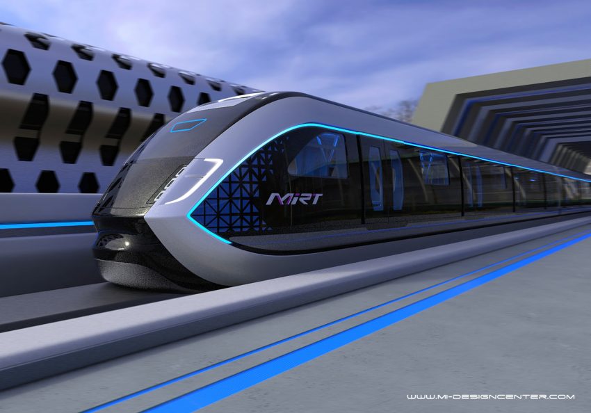 前 Proton 设计师又有新作，这次是 MRT 列车设计图。 44667