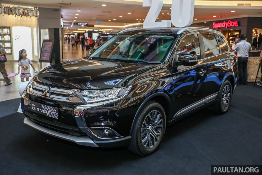 新车图集：Mitsubishi Outlander 2.0 vs 2.4 实车差异。 43673