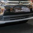 新车图集：Mitsubishi Outlander 2.0 vs 2.4 实车差异。