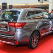 新车图集：Mitsubishi Outlander 2.0 vs 2.4 实车差异。