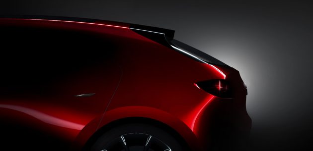 Mazda 释出两款概念车预告图，是下一代 Mazda 3 雏形？