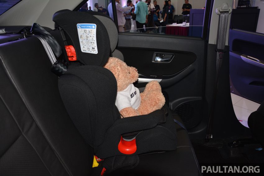 Perodua 5年道路安全计划，推介本身的儿童安全座椅。 46872