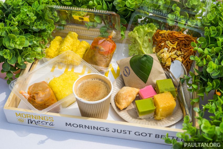 Petronas 推出新早餐餐单，更多选择更符合口味。 45978