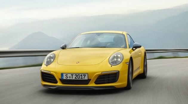 Porsche 911 Carrera T 官图发布, 定位低但性能表现更好!