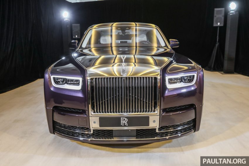 车坛王者！全新八代 Rolls Royce Phantom 大马首秀，6.75升V12双涡轮引擎，571匹马力，售220万令吉未含税 45610