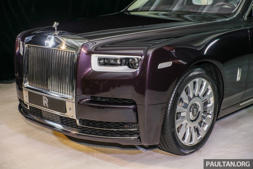 车坛王者！全新八代 Rolls Royce Phantom 大马首秀，6.75升V12双涡轮引擎，571匹马力，售220万令吉未含税 45612
