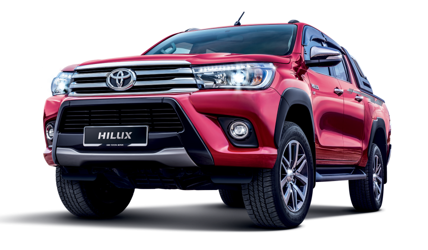 Toyota Hilux 车系大瘦身，剩下6个等级，价格微调涨。 44530