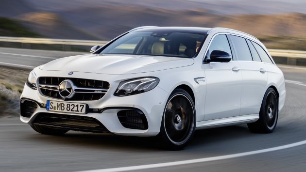 Mercedes-AMG E63 S 4Matic+ Estate, 4.0升双涡轮引擎, 612匹马力, 纽柏林跑出7分45.19秒, 夺下最速旅行车头衔！