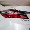 Honda Accord 2.4 VTi-L Advance 本地面市, 搭载 Honda Sensing 主动安全配套, 取代2.4 VTi-L , 开价RM170k!