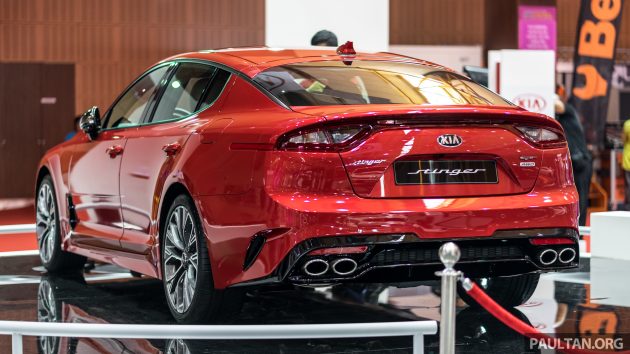 品牌首款四门轿跑, Kia Stinger 本地展出, 3.3L Turbo V6！