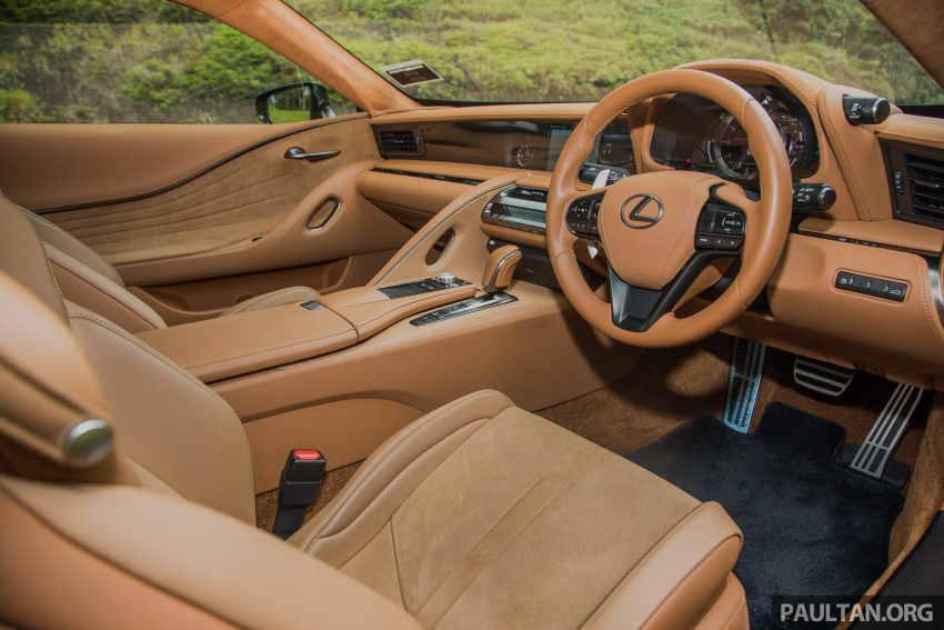 新车图集：Lexus LC 500 双门跑房，动感外型迷人内装！ 50823