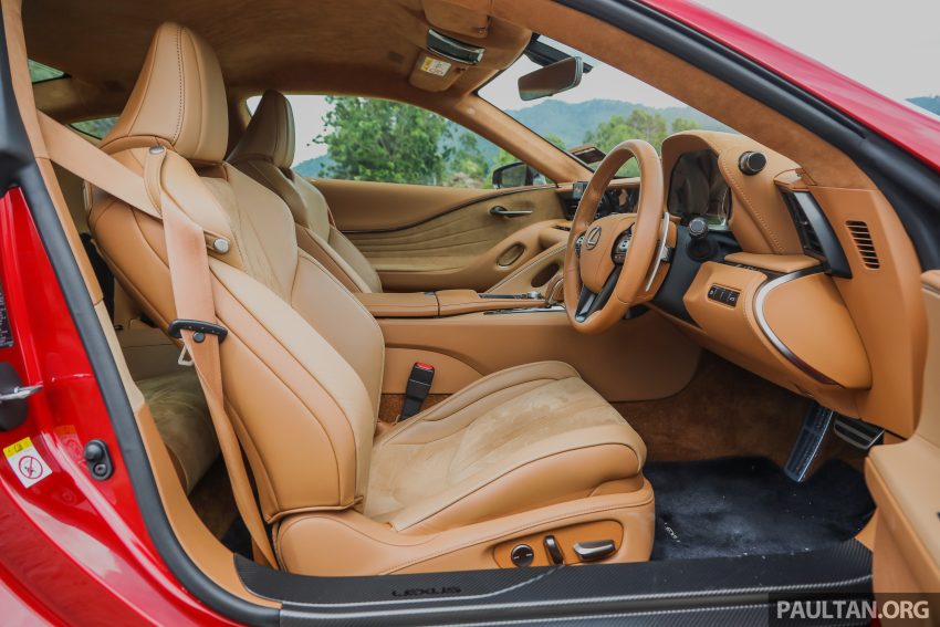新车图集：Lexus LC 500 双门跑房，动感外型迷人内装！ 50853