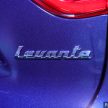 Maserati Levante S 2019小升级版本地面市，售RM789K