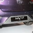 全新 Perodua Myvi 终于正式面市了，价格RM44-55K，全车系标配VSC+TRC以及LED头灯，顶配等级还有ASA！