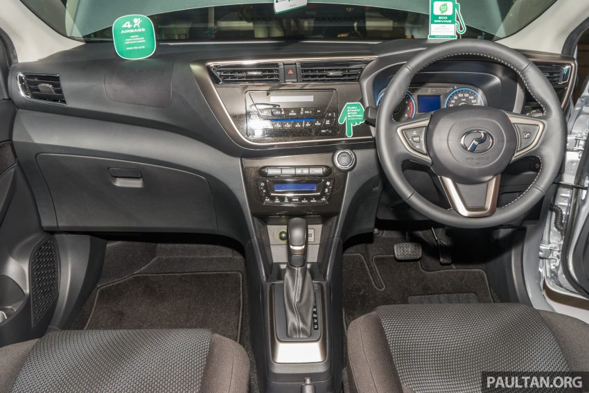 全新 Perodua Myvi 终于正式面市了，价格RM44-55K，全车系标配VSC+TRC以及LED头灯，顶配等级还有ASA！ 49112