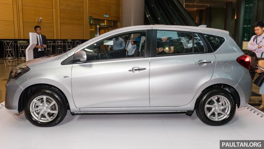 全新 Perodua Myvi 终于正式面市了，价格RM44-55K，全车系标配VSC+TRC以及LED头灯，顶配等级还有ASA！ 49089