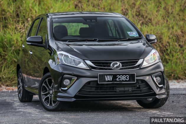Perodua 公布GST 0%之后的新车价，最高降价RM3.5K