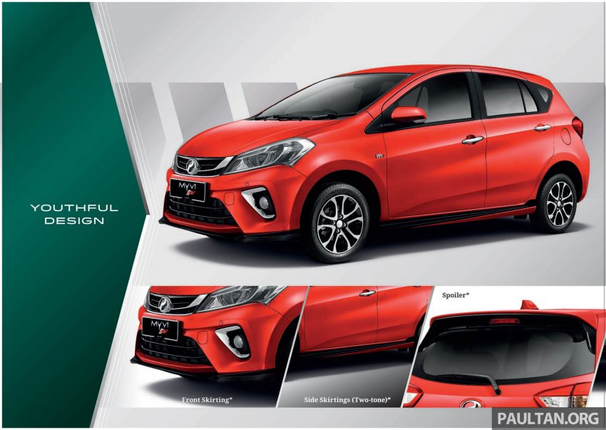 全新 Perodua Myvi 终于正式面市了，价格RM44-55K，全车系标配VSC+TRC以及LED头灯，顶配等级还有ASA！ 48908