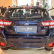 全新 Subaru XV 本地上市, 两个等级, 售价从RM119K起。