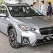 全新 Subaru XV 本地上市, 两个等级, 售价从RM119K起。