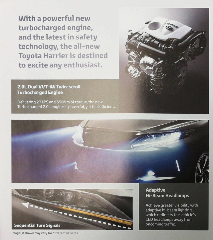 官方导入！2018 Toyota Harrier 小改款即将在本地贩售！ 47555