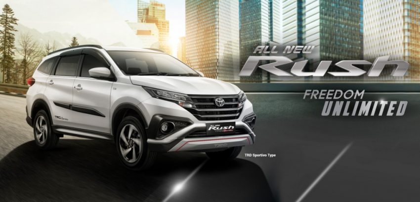 七座SUV，全新第三代 2018 Toyota Rush 于印尼发布！ 49780