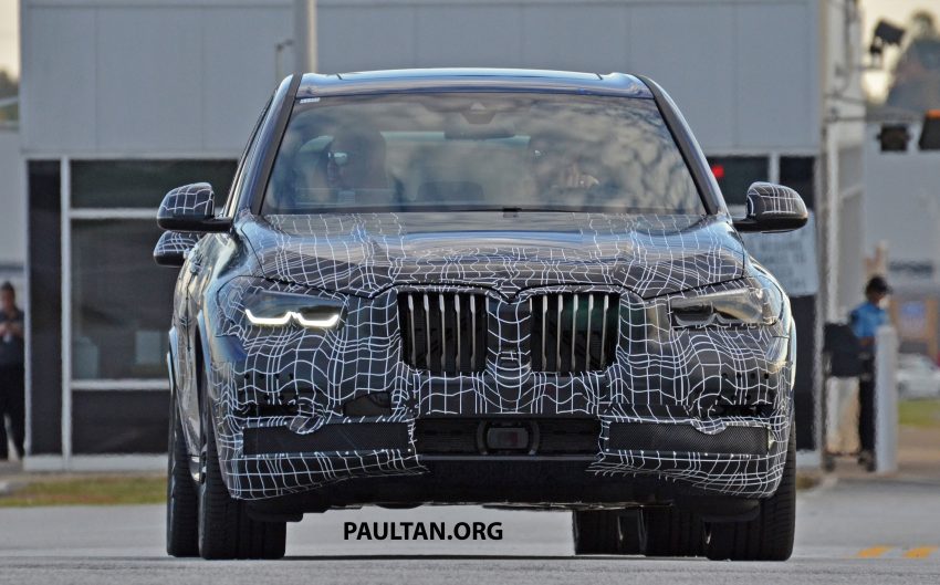 谍照：G05 BMW X5 M550i 高度伪装路测谍照曝光！ 48394
