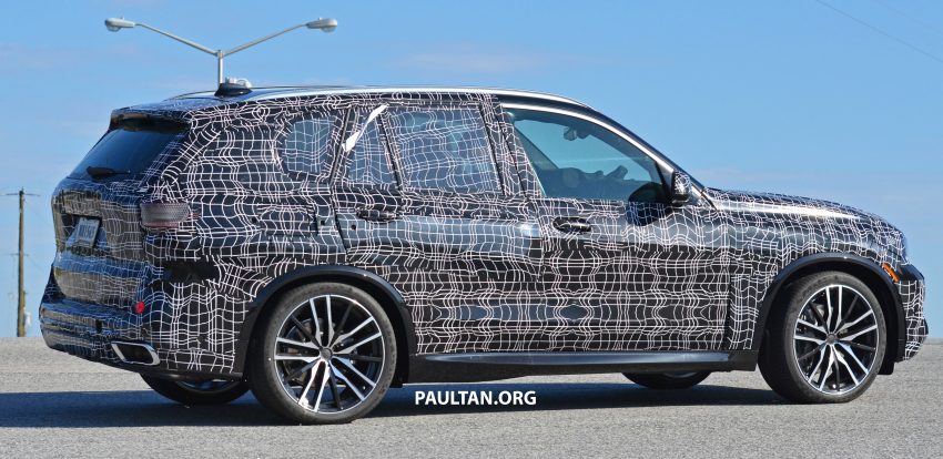 谍照：G05 BMW X5 M550i 高度伪装路测谍照曝光！ 48404