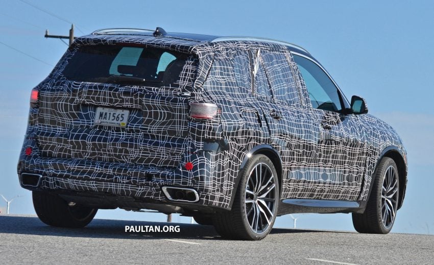 谍照：G05 BMW X5 M550i 高度伪装路测谍照曝光！ 48405