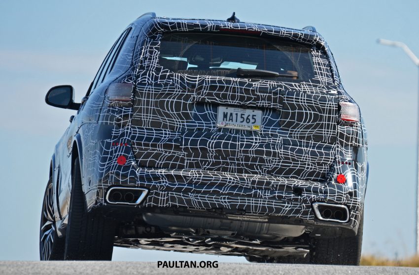 谍照：G05 BMW X5 M550i 高度伪装路测谍照曝光！ 48406