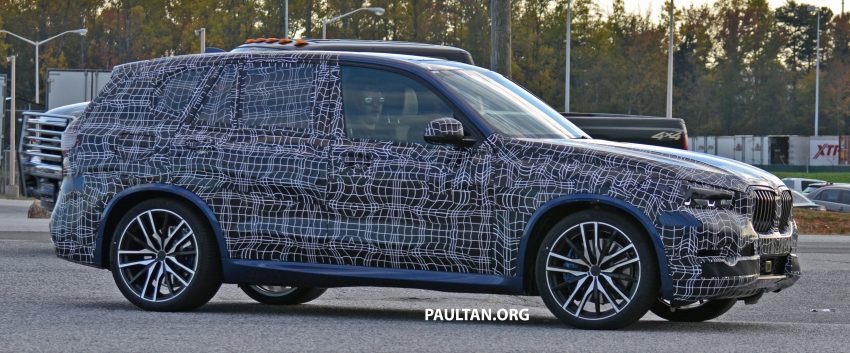 谍照：G05 BMW X5 M550i 高度伪装路测谍照曝光！ 48397