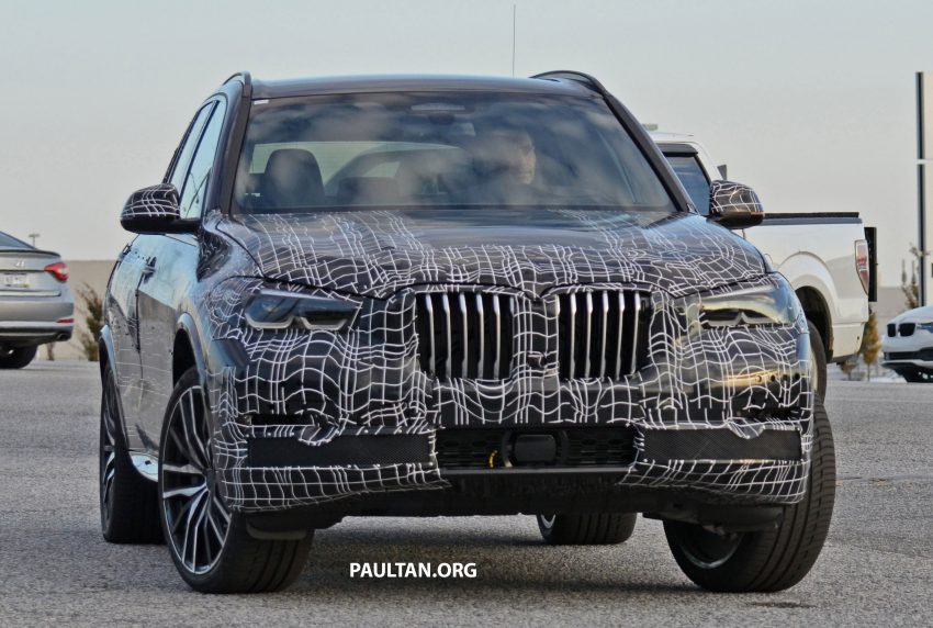 谍照：G05 BMW X5 M550i 高度伪装路测谍照曝光！ 48399